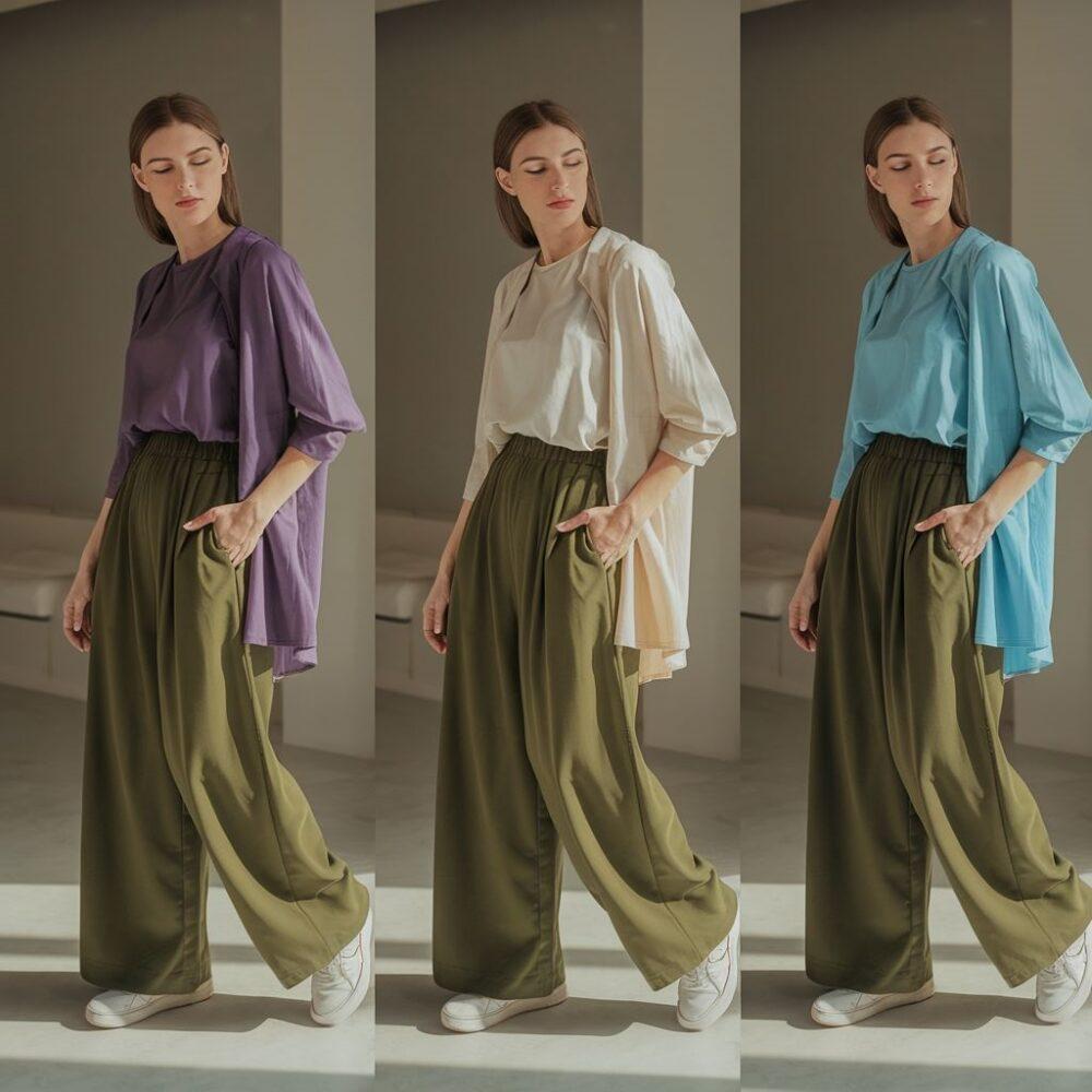 Kolczyki litery złote