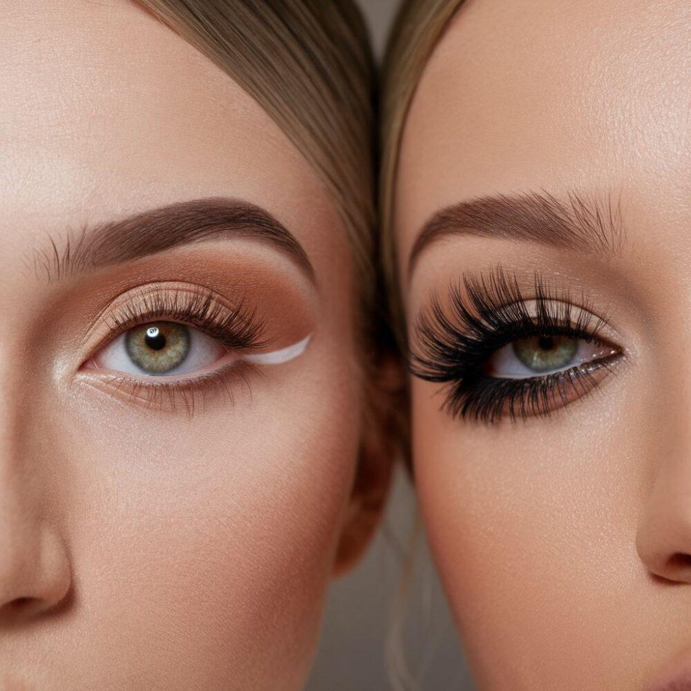 aplikacja sztucznych rzęs