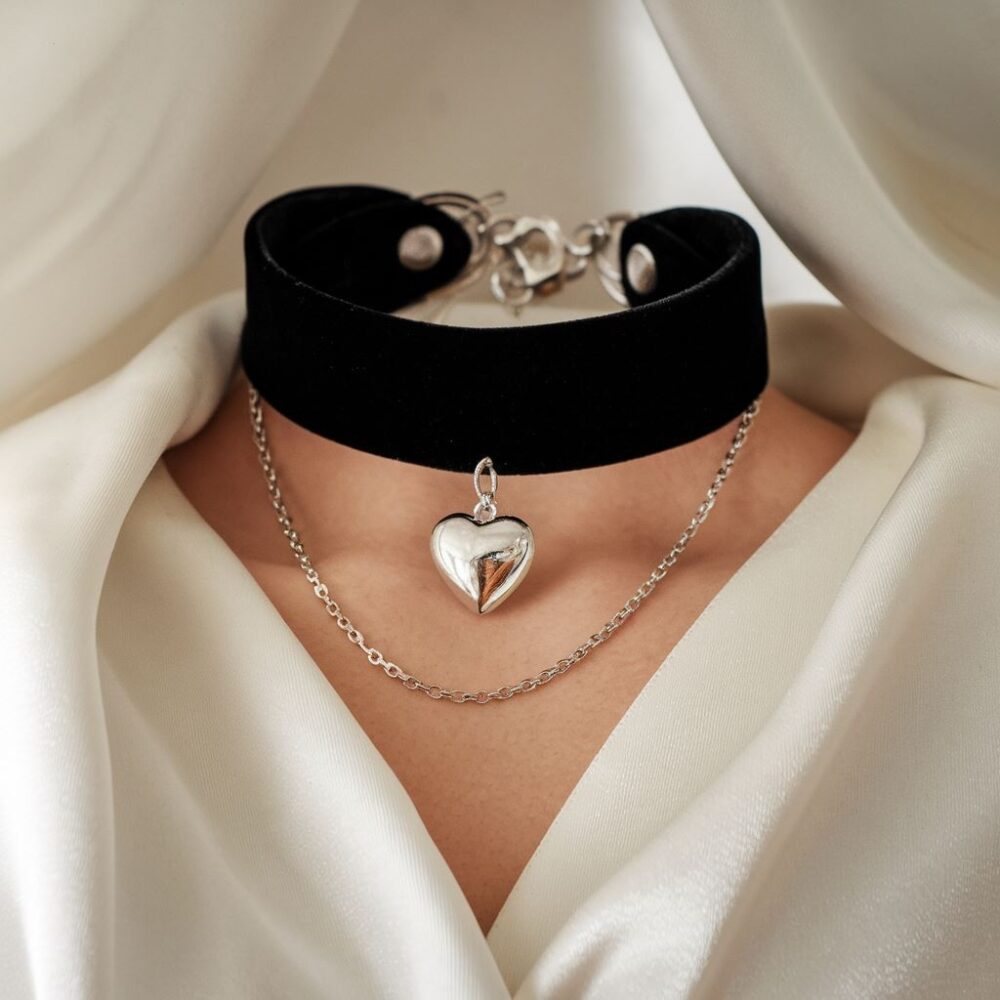 biżuteria z serduszkiem