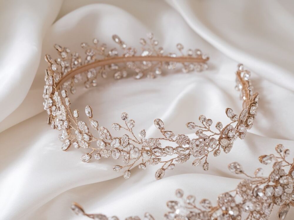 błyszcząca opaska do włosów