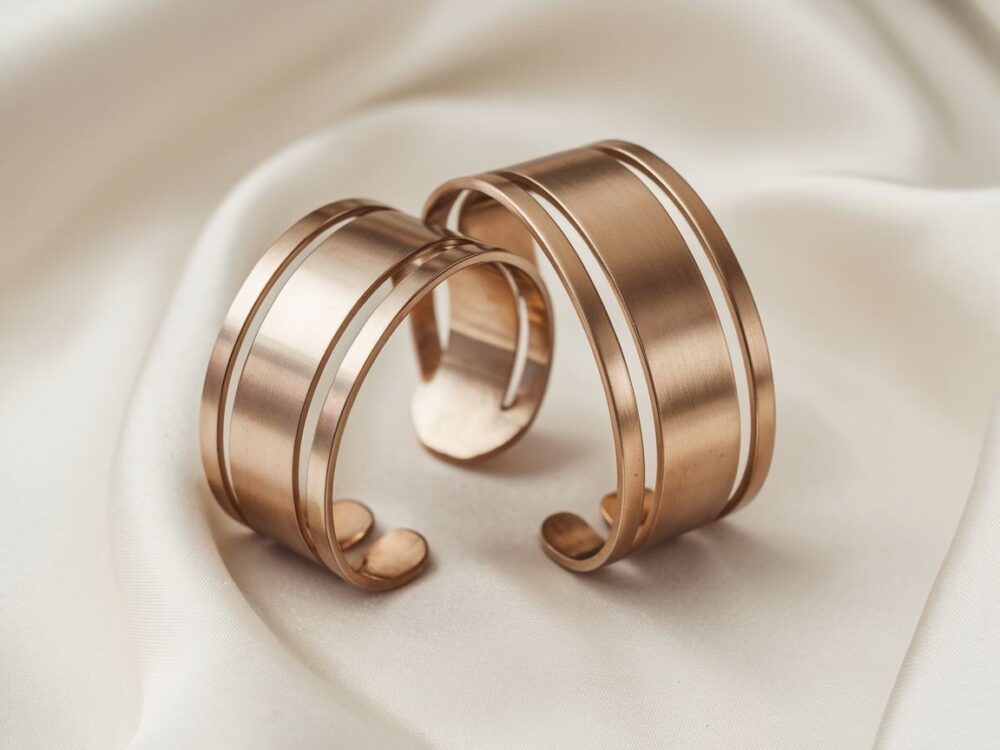 bransoletka mankiet srebrna