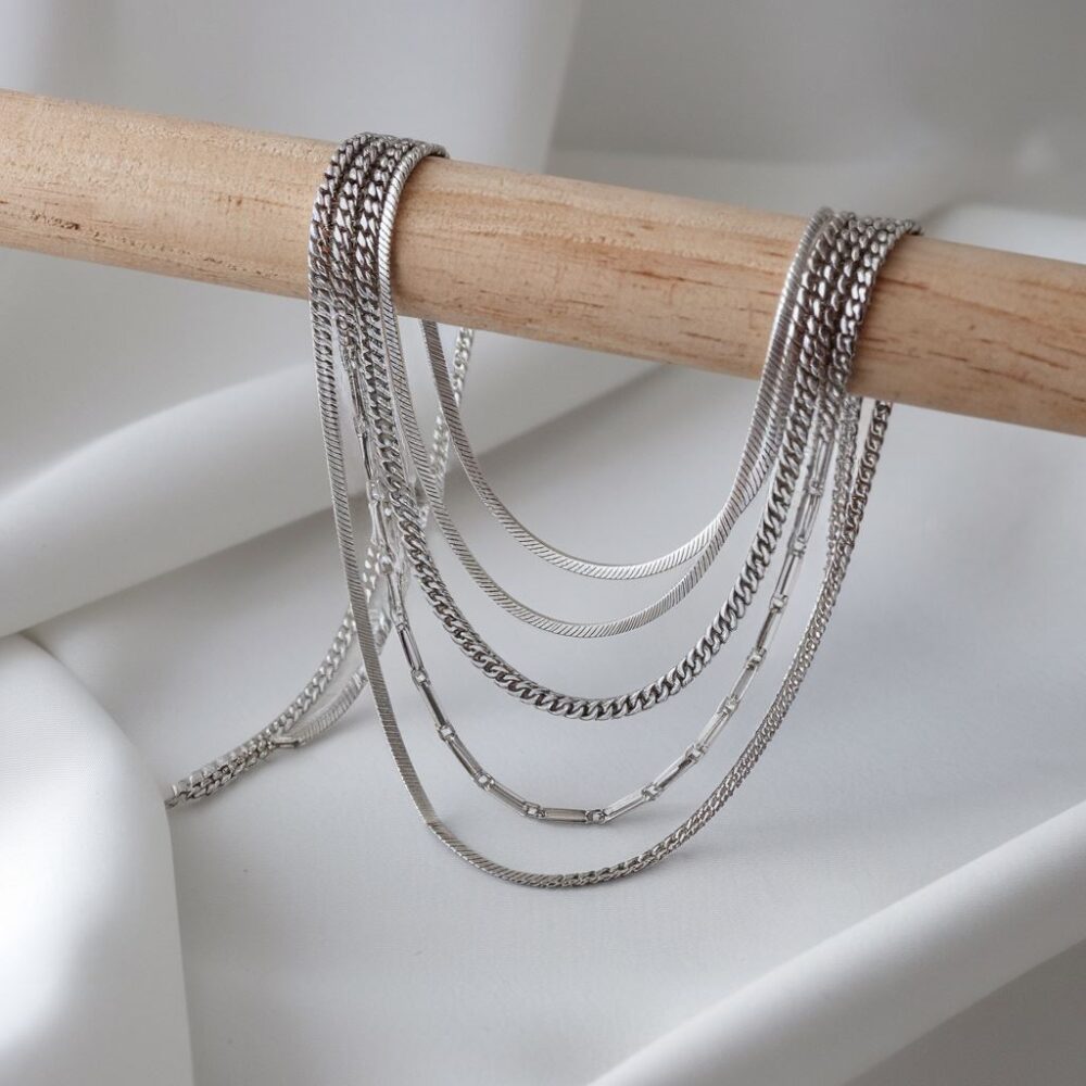 delikatna biżuteria srebrna