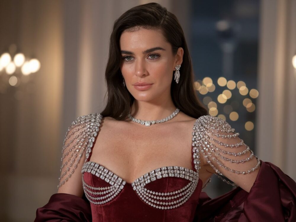 delikatny naszyjnik damski