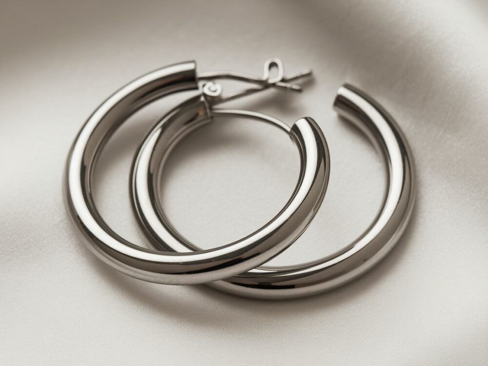 duże kolczyki koła