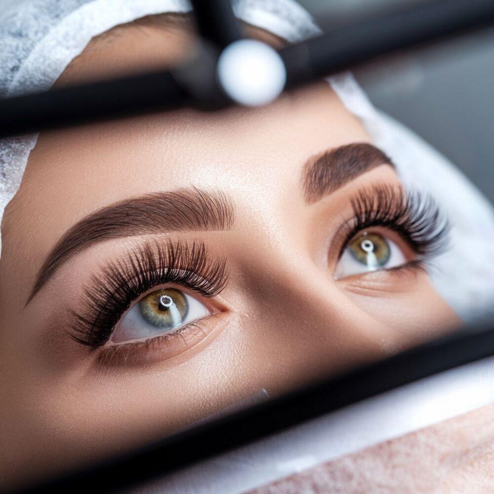 efekt po liftingu rzęs