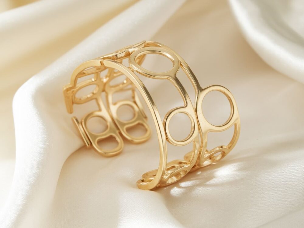 elegancka bransoletka z połyskiem