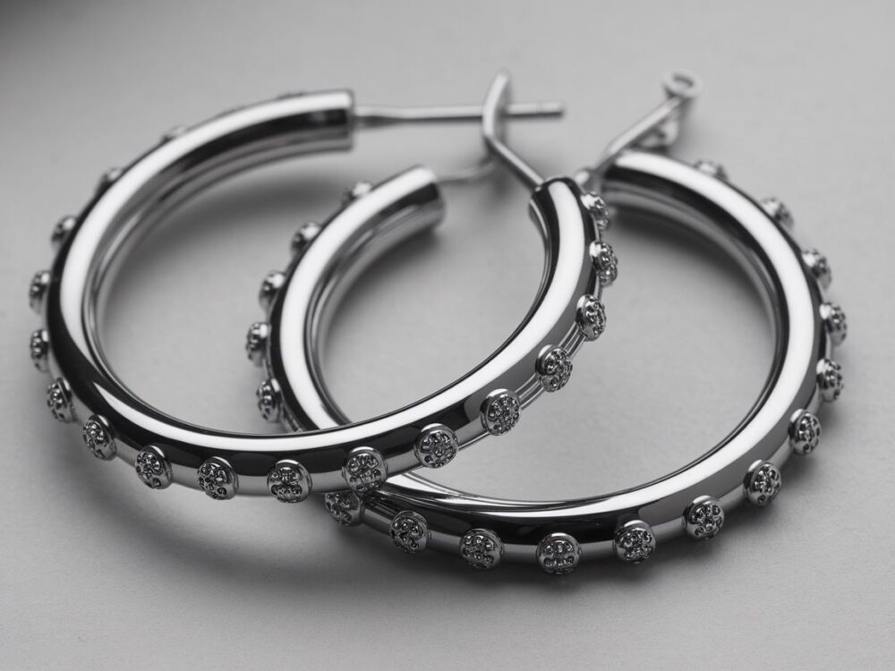 eleganckie kolczyki koła