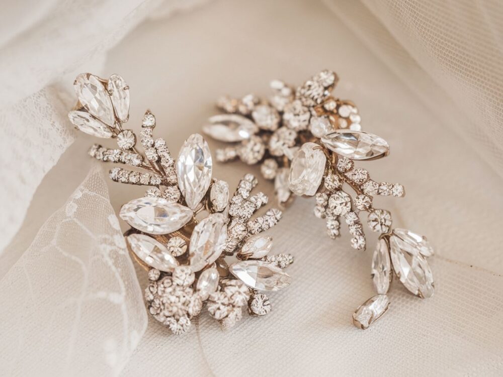 eleganckie kolczyki panna młoda