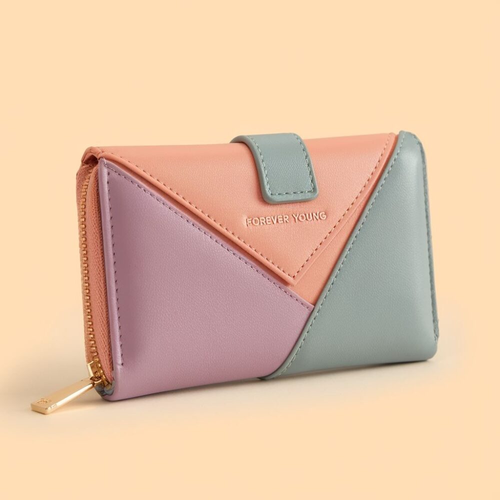 kolorowy portfel młodzieżowy