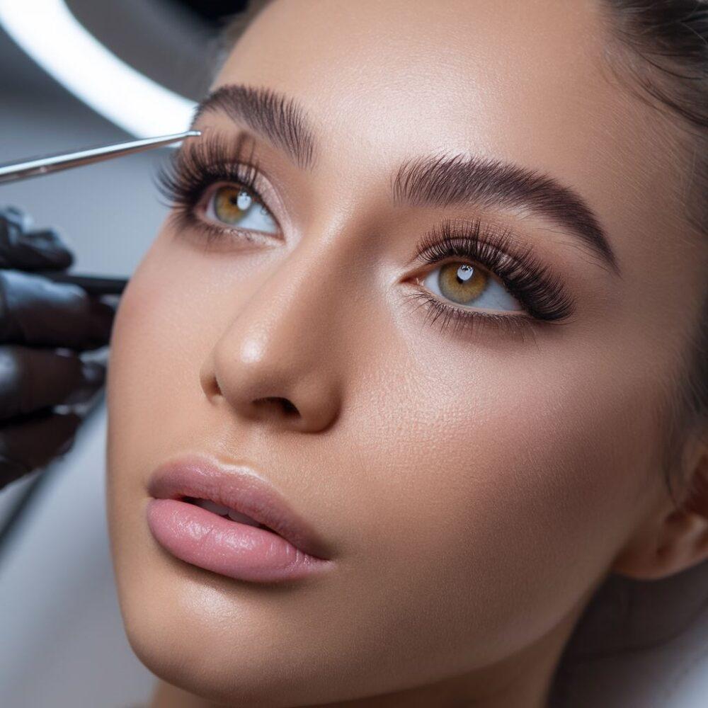 lifting rzęs krok po kroku