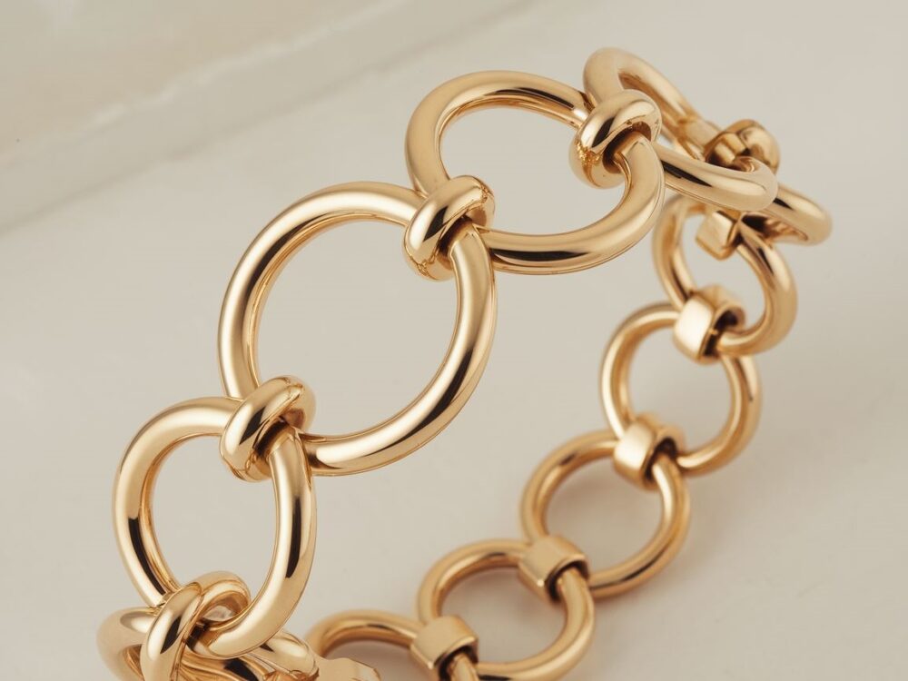 minimalistyczna bransoletka ze stali