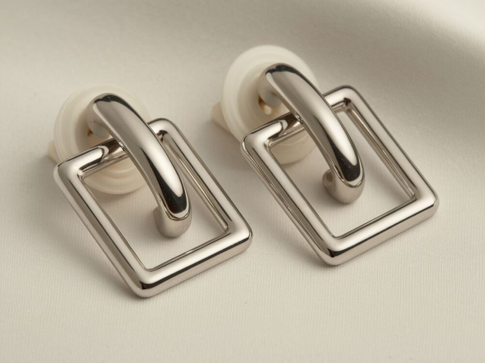 minimalistyczne kolczyki stal chirurgiczna