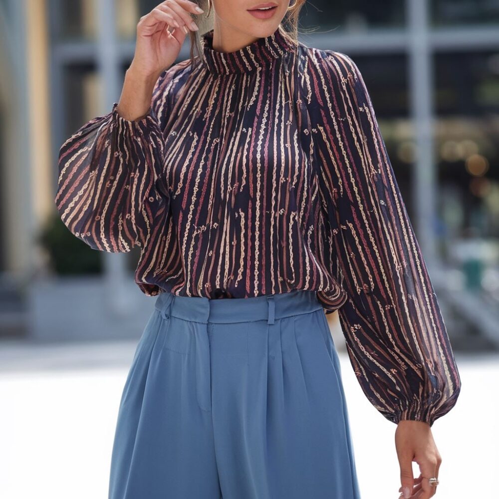 modna bluzka do spodni