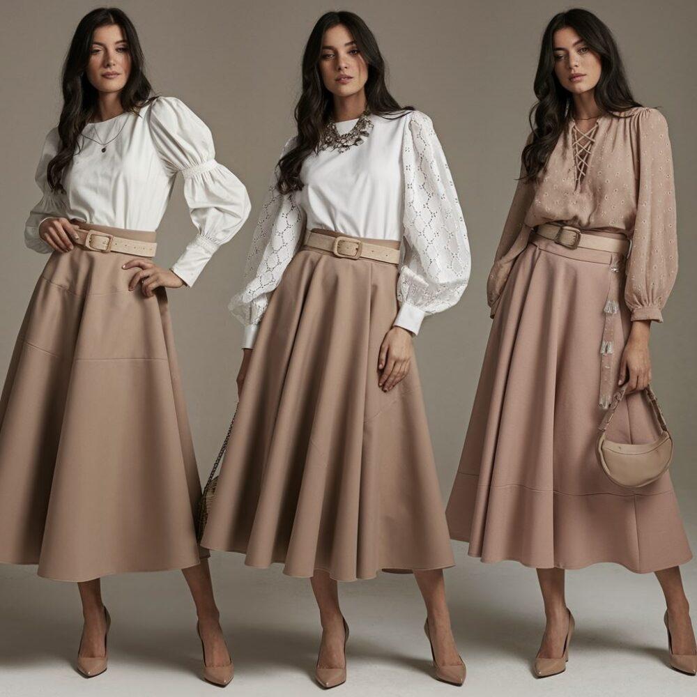 modna bluzka do spódnicy