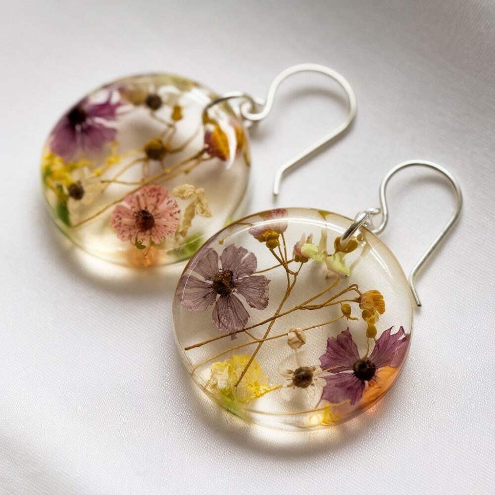 modne dodatki z żywicy