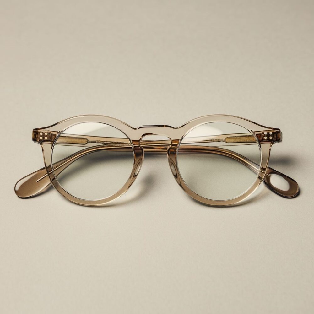 modne okulary przezroczyste retro