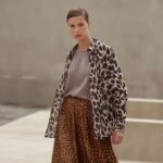 modny zestaw z panterką