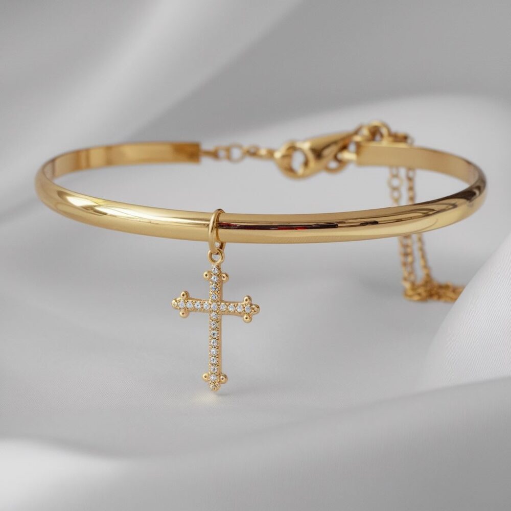 naszyjnik choker złoty