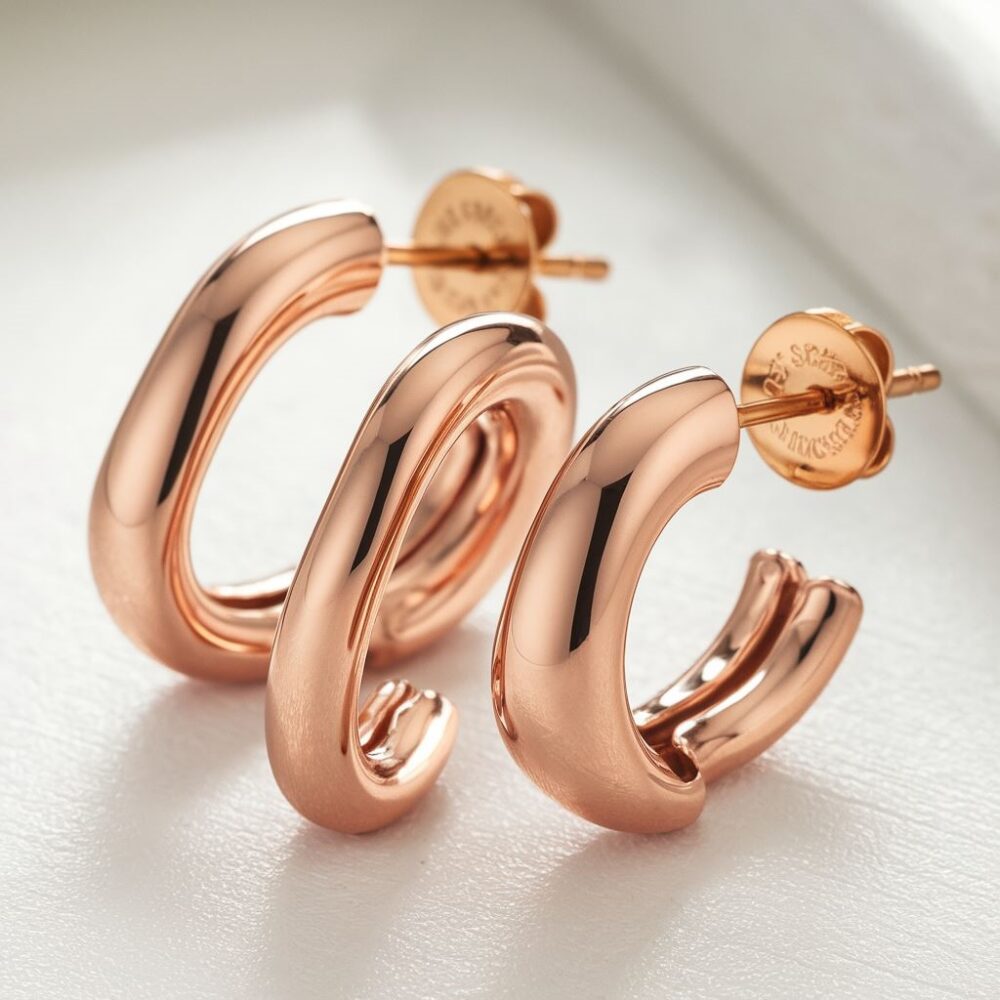 nowoczesne kolczyki damskie