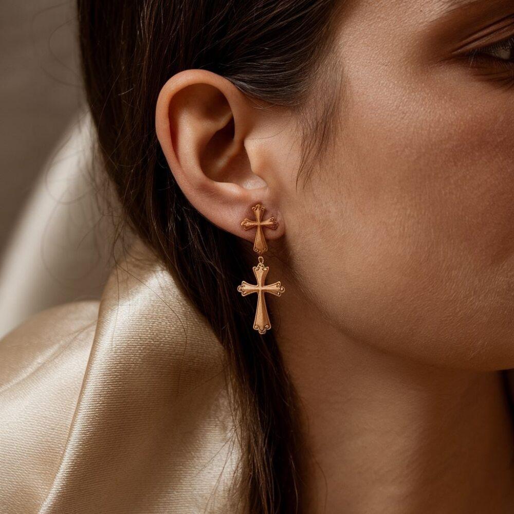 nowoczesny styl z krzyżami