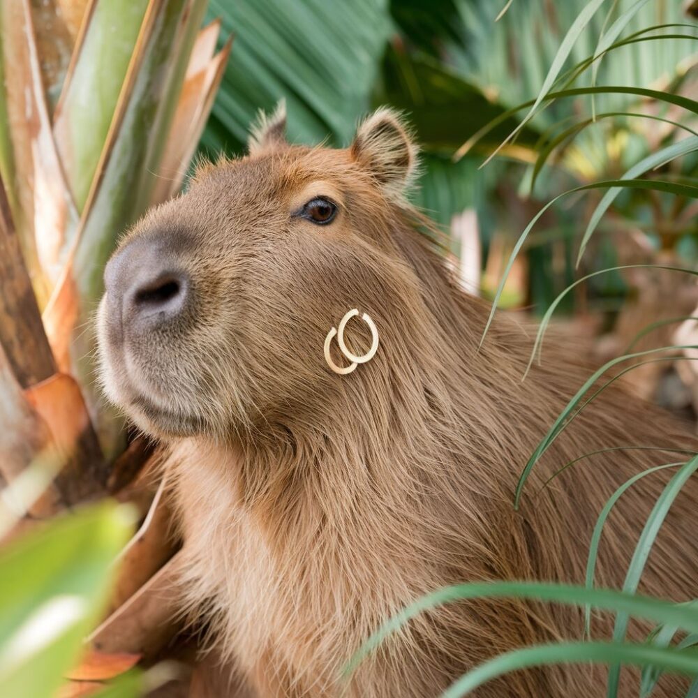 oryginalne kolczyki zwierzęta