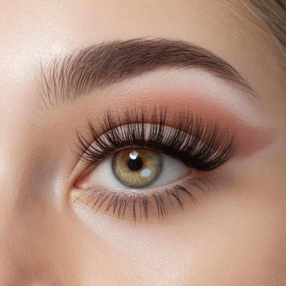 porównanie rzęs naturalnych i sztucznych