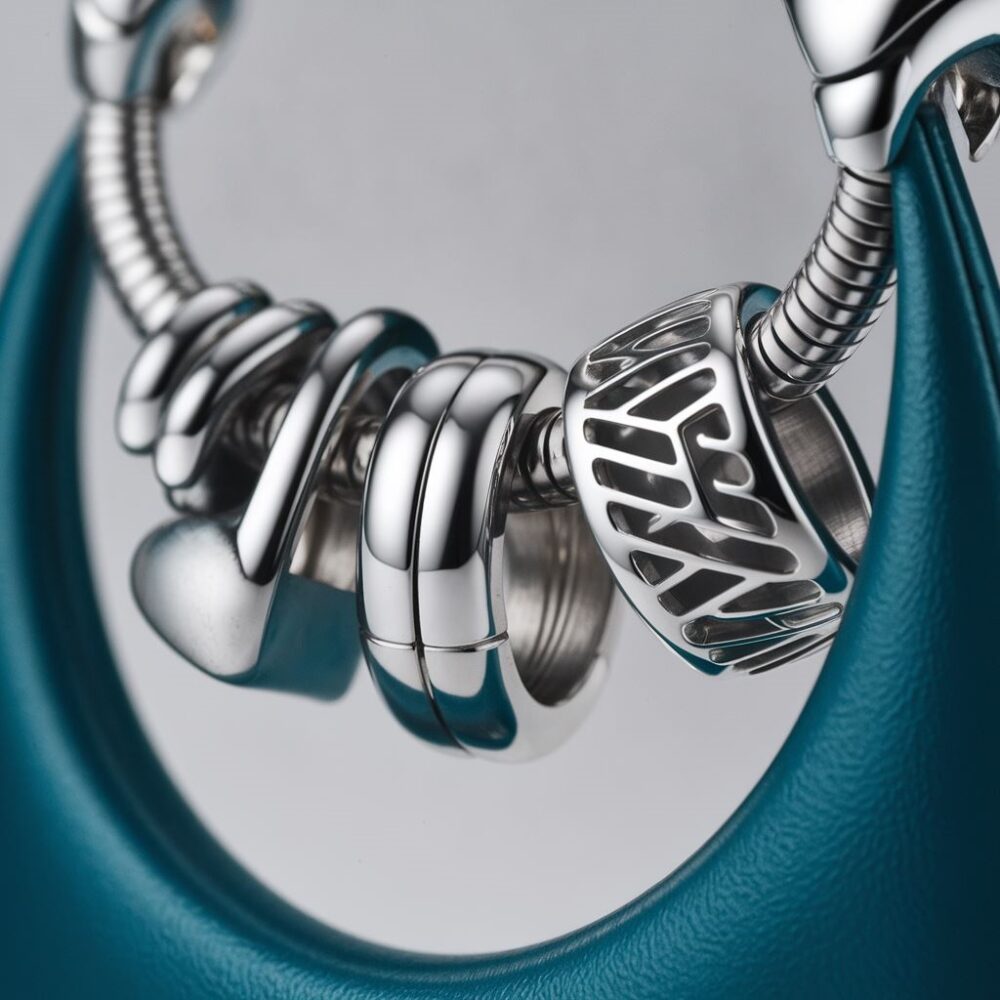 stalowe zawieszki do bransoletek