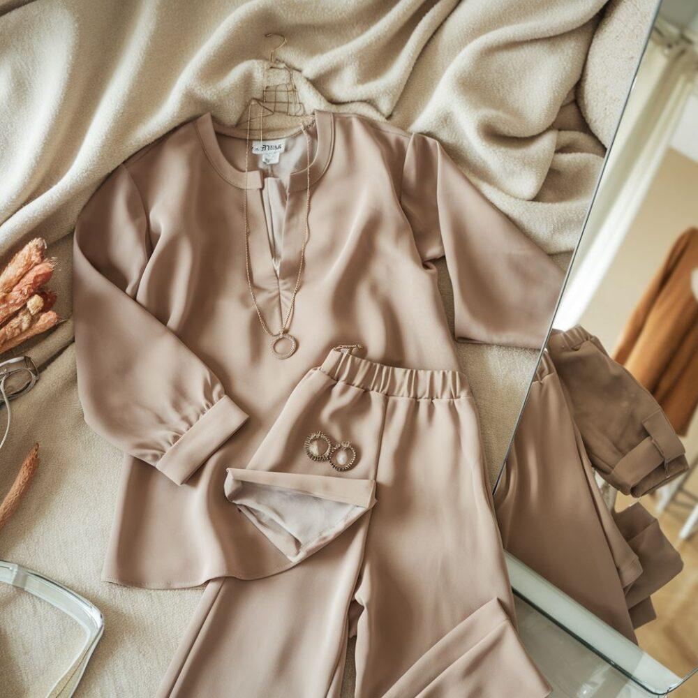 stylizacja tunika i spodnie