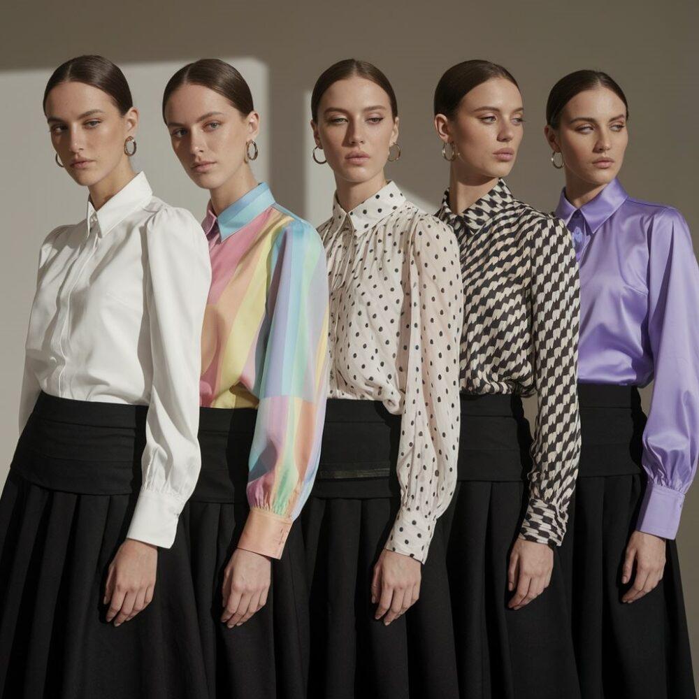 stylizacja z czarną spódnicą