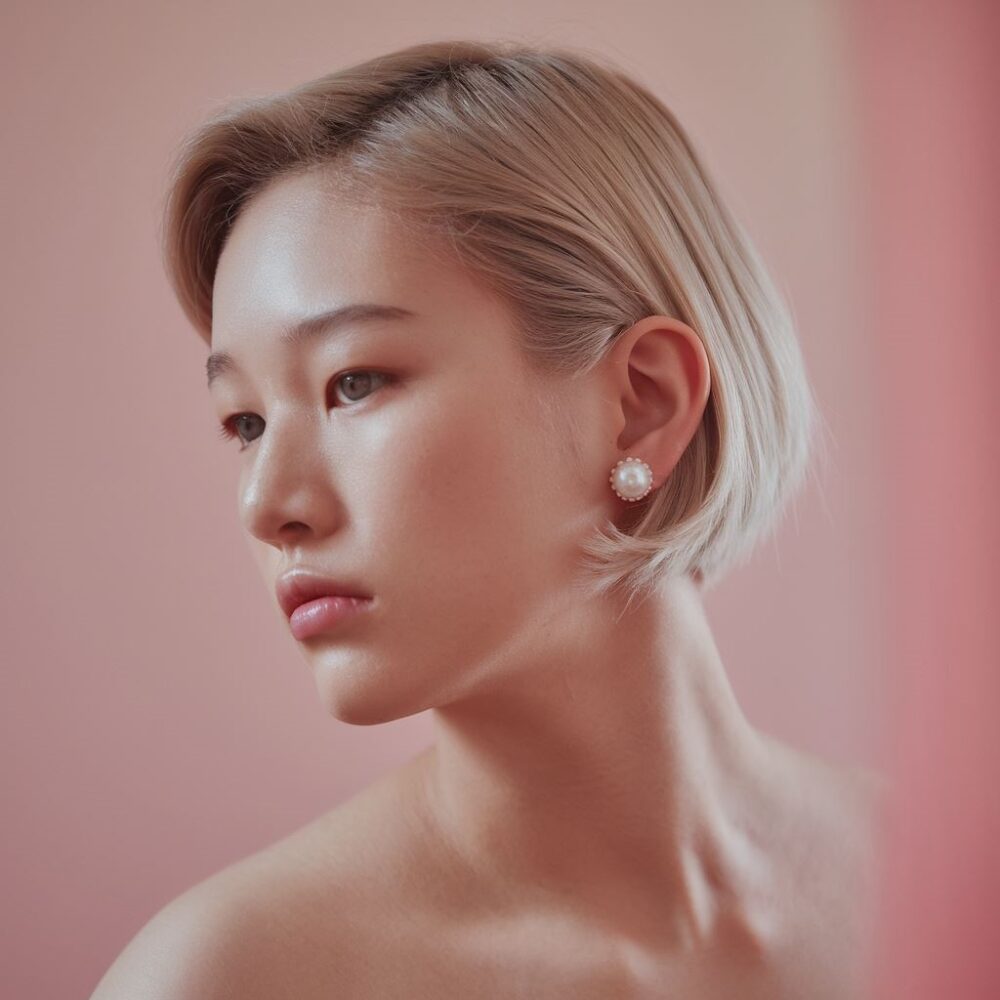 stylizacja z krótkimi włosami