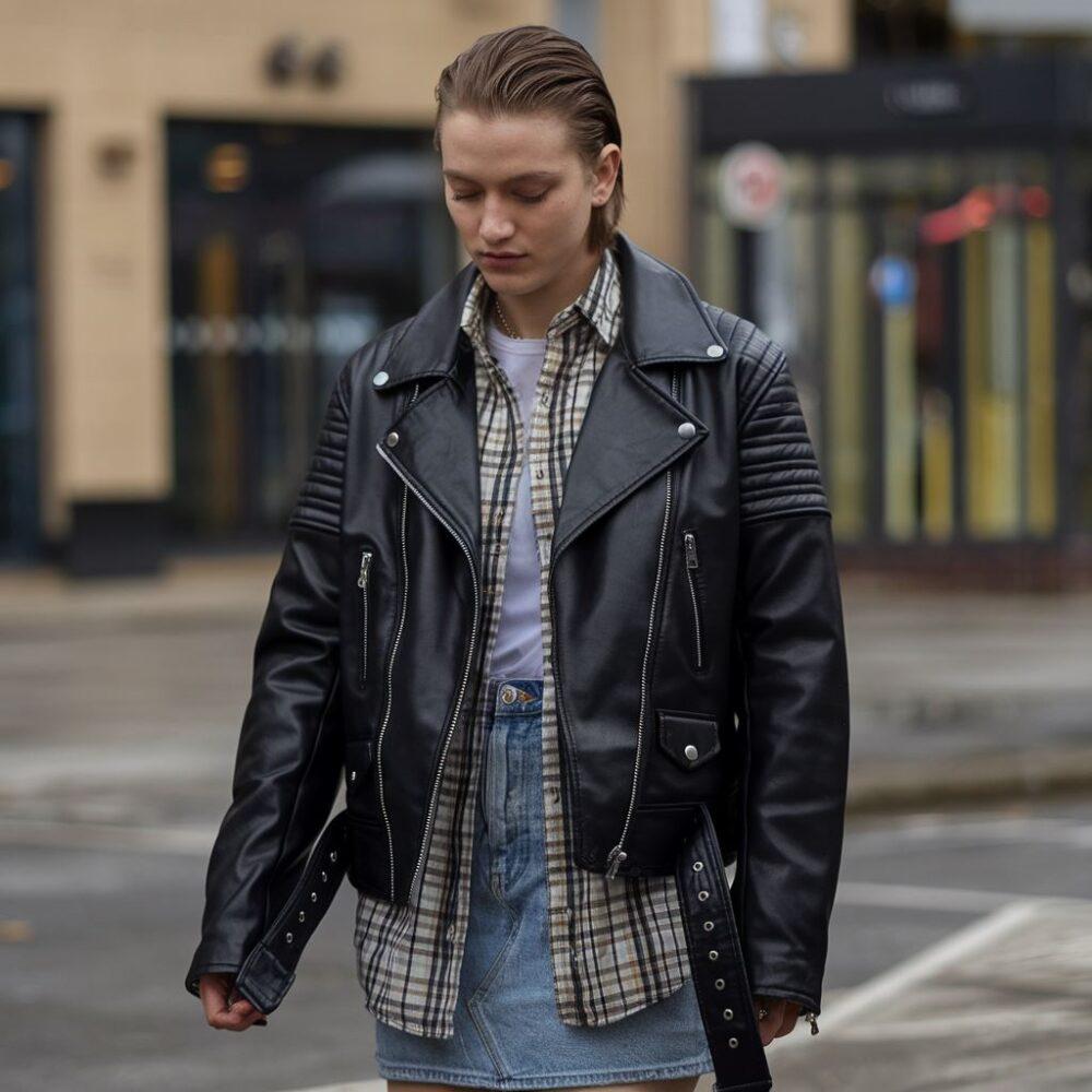 stylizacja z ramoneską