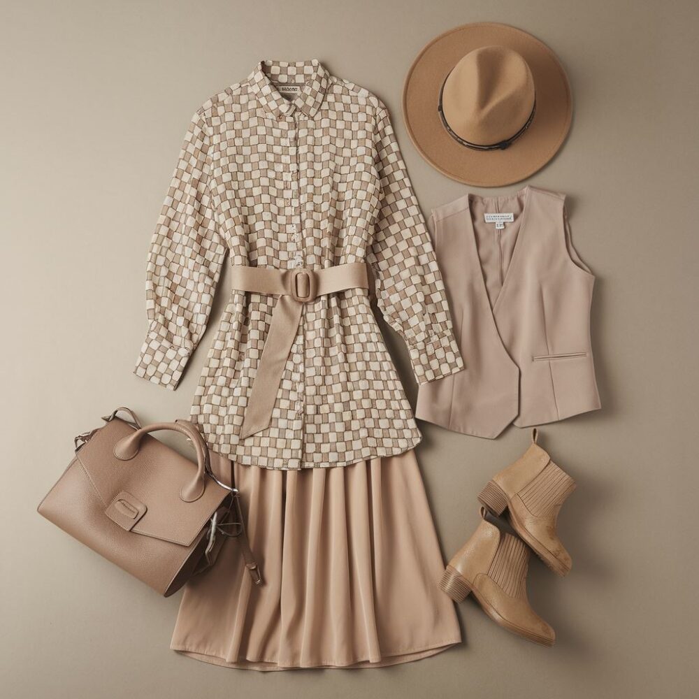 stylizacja z tuniką