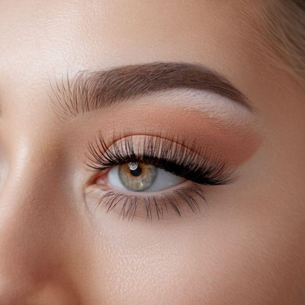 sztuczne rzęsy na oku